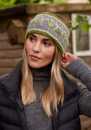Pachamama Grantchester Headband, Grey/Green