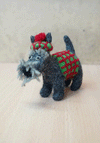 Pachamama Scottie In A Sweater Dog Figure