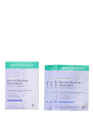 Patchology Skin Remedy 4 Pack Barrier-Boosting Sheet Mask
