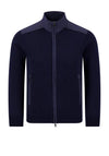 Paul & Shark Cool Touch Wool Full Zip Cardigan, Navy