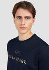 Paul & Shark Graphic Logo T-Shirt, Navy