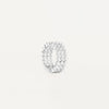 PDPAOLA Dumbo Triple Eternity Ring, Silver
