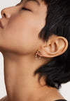 PDPAOLA Juno Chain Earrings, Gold