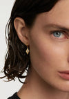 PDPAOLA Kate Drop Earrings, Gold