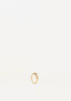 PDPAOLA Lace Stamp Signet Ring, Gold Size 54