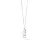 PDPAOLA Robert Robot Necklace, Silver