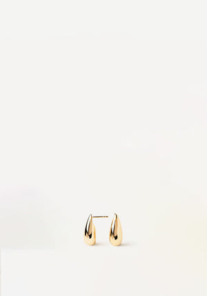 PDPAOLA Sugar Drop Stud Earrings, Gold
