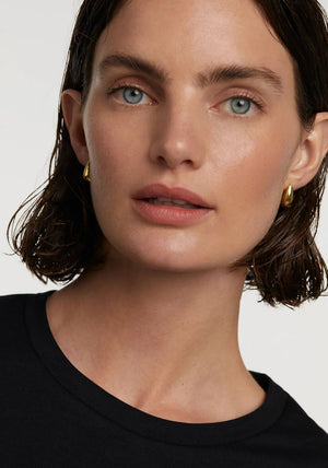 PDPAOLA Sugar Drop Stud Earrings, Gold