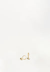 PDPAOLA Super Future Ball Charm Hoop Earrings, Gold