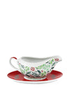 Peggy Wilkins New Bone China Grateful Gravy Boat And Saucer