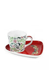 Peggy Wilkins Porcelain Mug & Biscuit Saucer