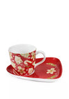 Peggy Wilkins Porcelain Sugar Cookie Mug & Biscuit Saucer