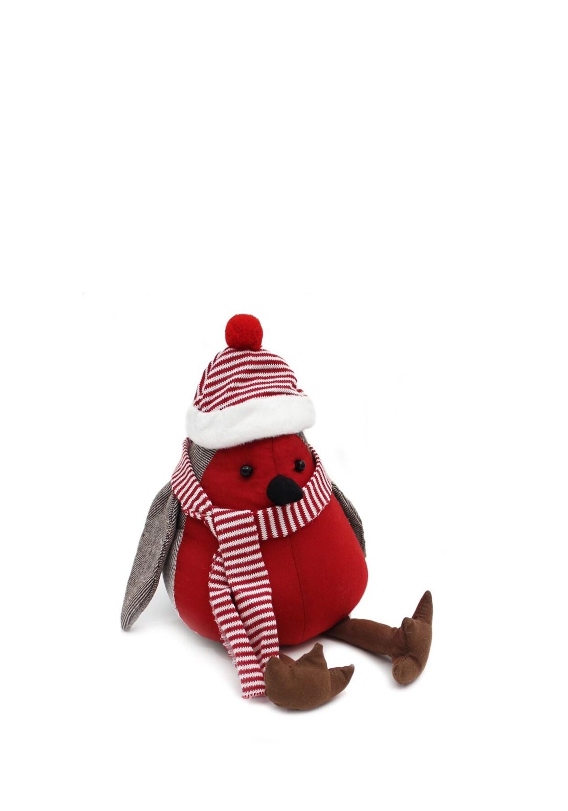 Peggy Wilkins Wrapped Up Robin Doorstop - McElhinneys