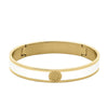 Dyrberg/Kern Pennika II White Bangle, Gold