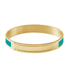 Dyrberg/Kern Pennika 2 Aqua Bangle, Gold