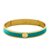 Dyrberg/Kern Pennika 2 Aqua Bangle, Gold