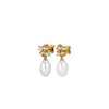 Dyrberg/Kern Petun Pearl Earrings, Gold