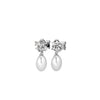 Dyrberg/Kern Petun Pearl Earrings, Silver