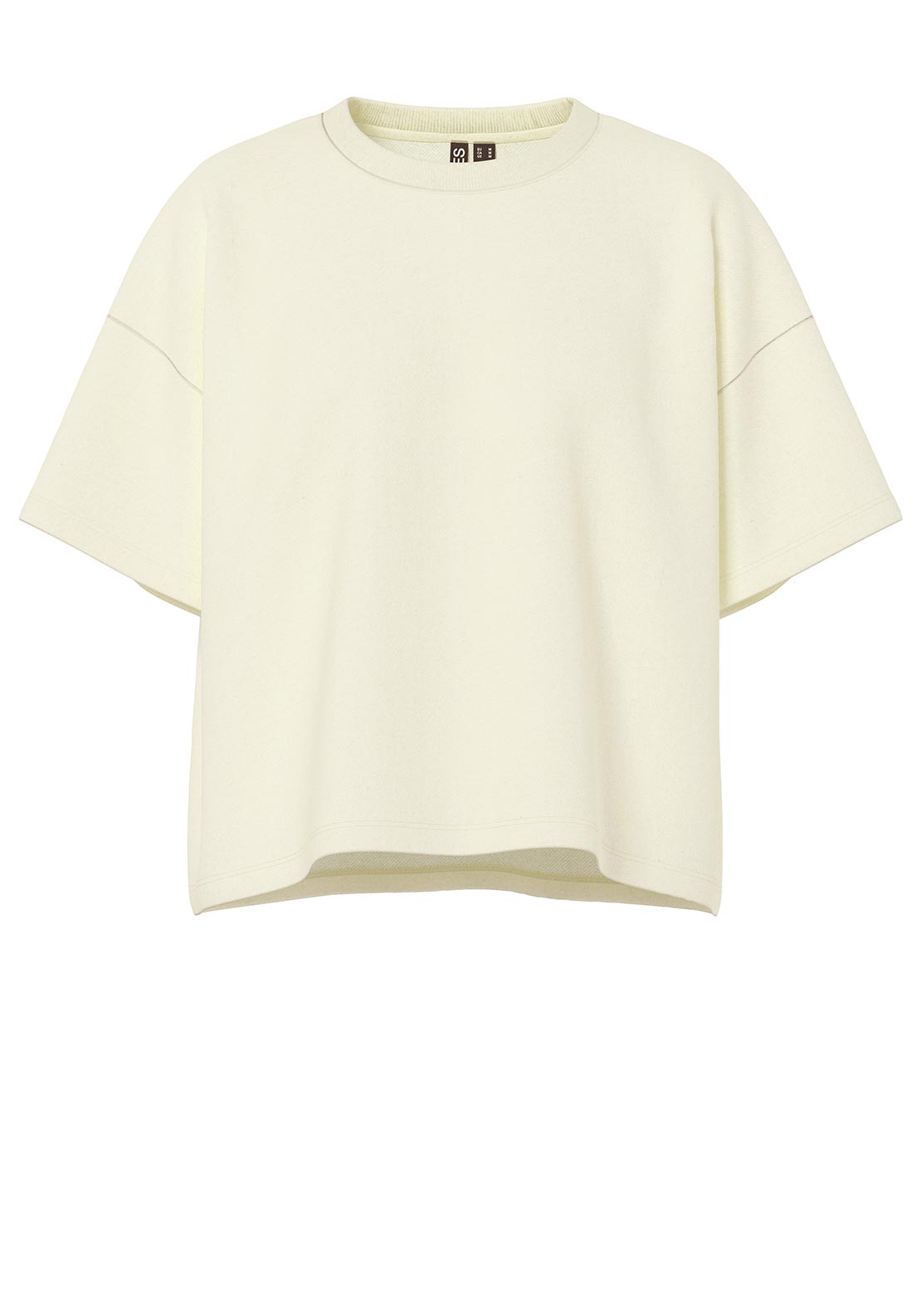 Pieces Chilli Heavyweight T Shirt, Yellow