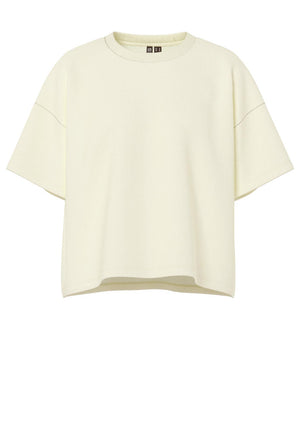 Pieces Chilli Heavyweight T Shirt, Yellow