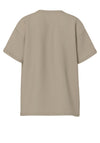 Pieces Skylar Oversized T-Shirt, Beige