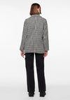 Pieces Nicolina Houndstooth Blazer, Black