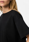 Pieces Skylar Oversized T-Shirt, Black