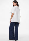 Pieces Skylar Oversized T-Shirt, Bright White