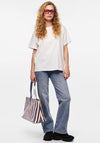 Pieces Skylar Oversized T-Shirt, Bright White