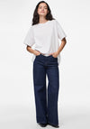 Pieces Skylar Oversized T-Shirt, Bright White