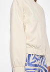 Pieces Cannie Bomber Jacket, Whisper White