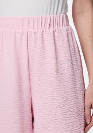Pieces Anna High Waisted Shorts, Pink