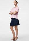 Pieces Anna Short Sleeve Top, Pink
