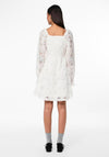 Pieces Kira Aline Dress, Bright White