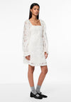 Pieces Kira Aline Dress, Bright White