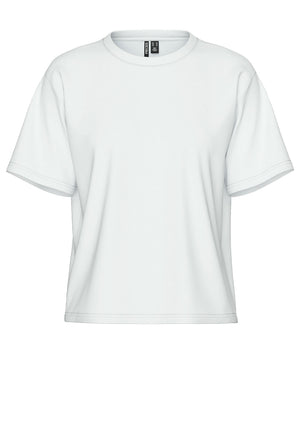 Pieces Skylar Short Sleeve T-Shirt, White