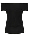 Pieces Madison Off Shoulder Top, Black