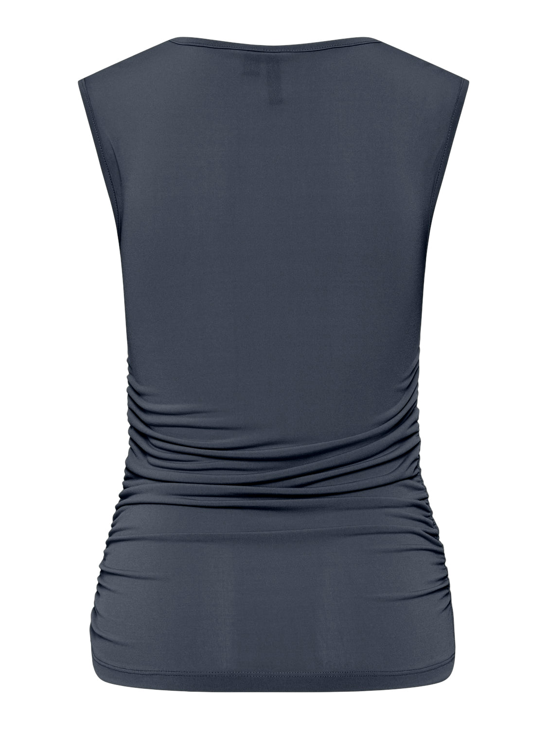 Pieces Madison Ruched Vest Top, Blue