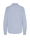 Pieces Irene Amour Striped Shirt, Blue and White