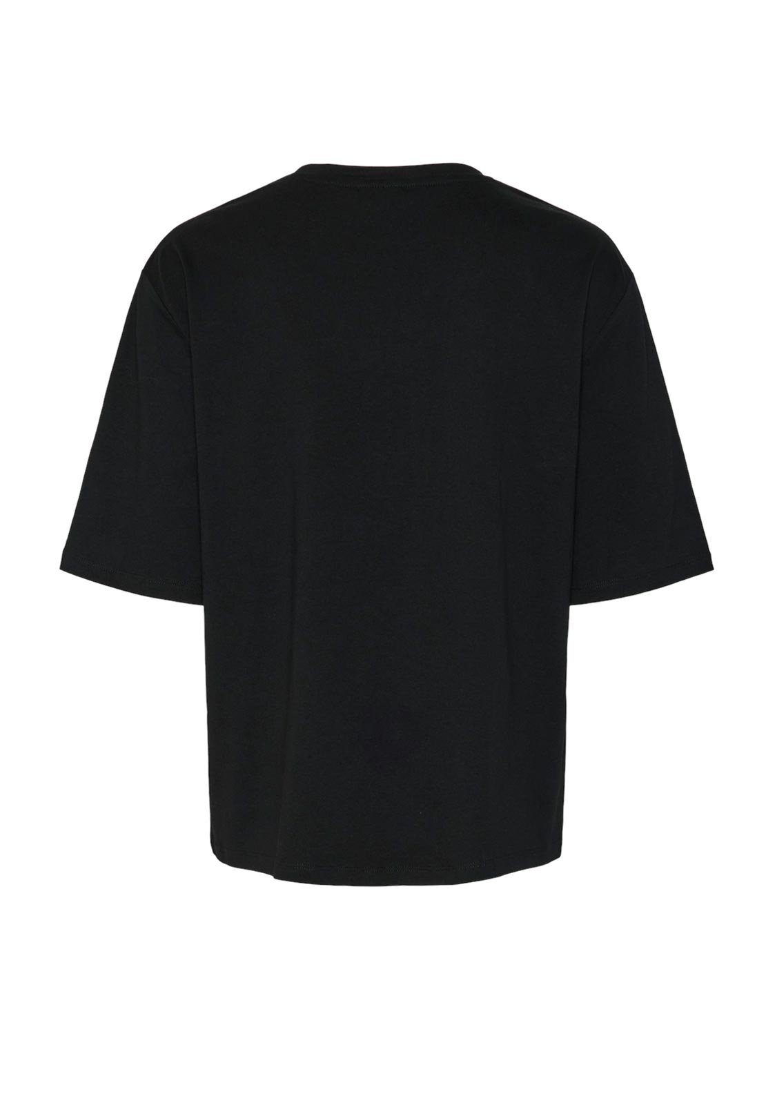 Pieces Ribbi Sunday Essential T Shirt, Black