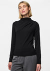PCMADISON LS DRAPED TOP JRS NOOS BC