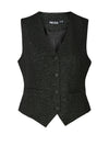 PCBOSELLA GLITTER VEST NOOS