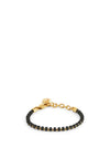 Pig & Hen Ladies Brontide Bracelet, Black & Gold