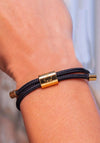 Pig & Hen Little Lewis Ladies Bracelet, Black