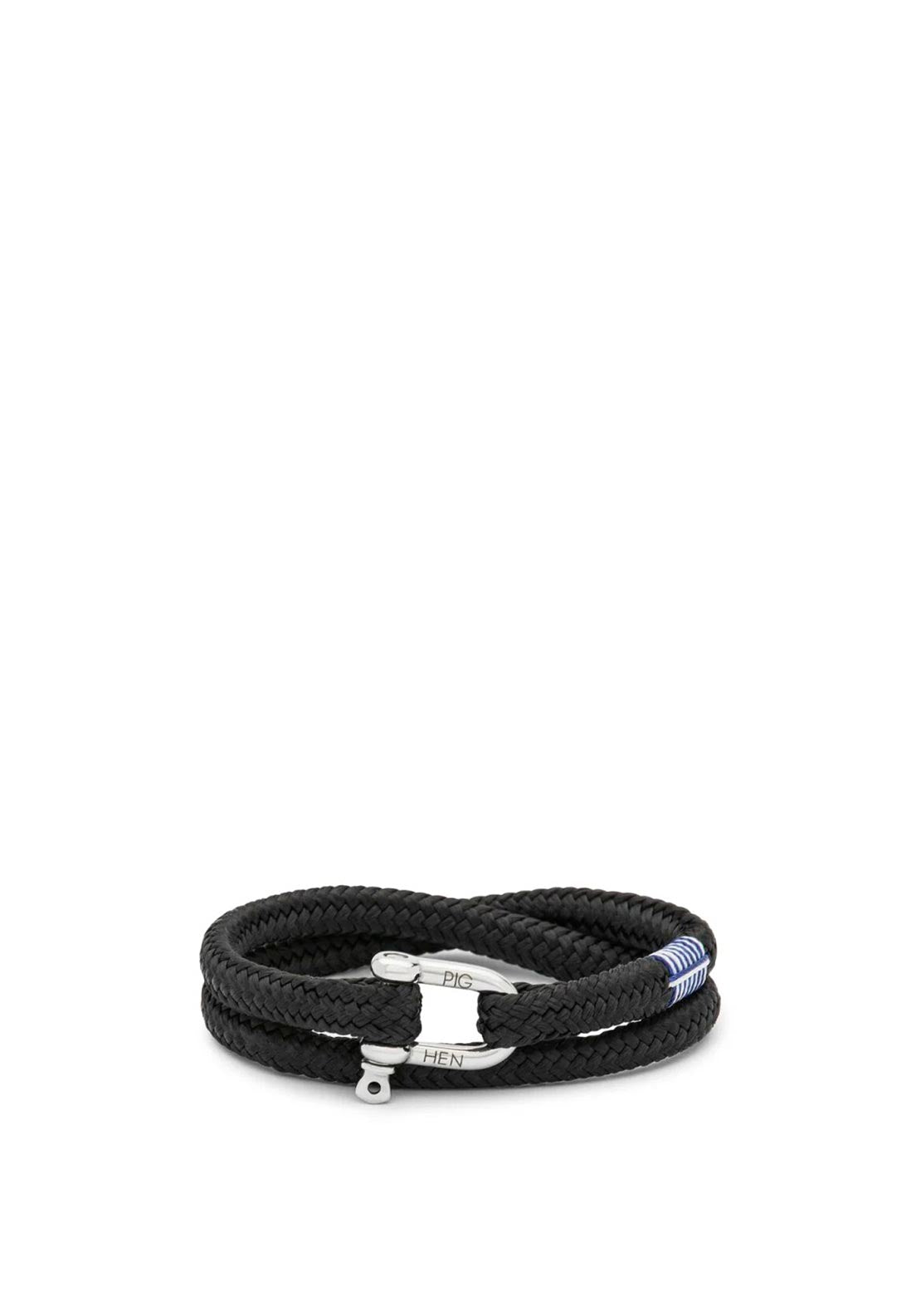 Pig & Hen Salty Steve Bracelet, Black