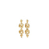 Pilgrim Act Drop Earrings, Gold