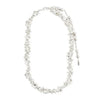 Pilgrim Act Statement Necklace, Silver