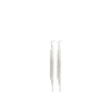Pilgrim Adelaide Crystal Waterfall Earrings, Silver
