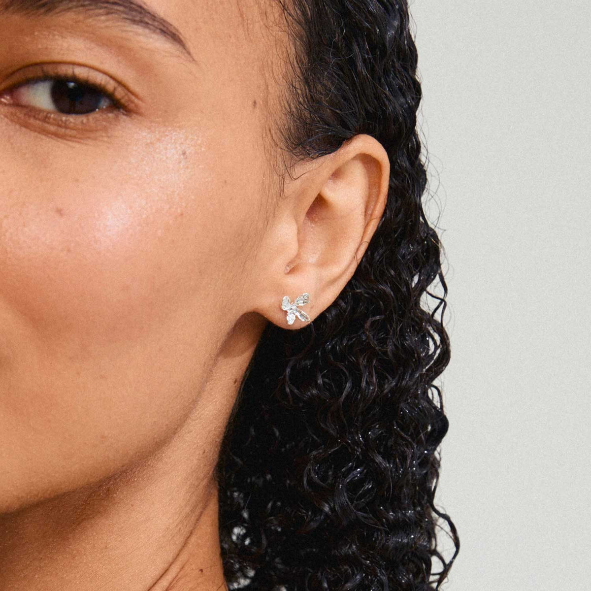 Pilgrim Aglaia Earrings, Silver