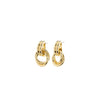 Pilgrim Agni Earrings, Gold